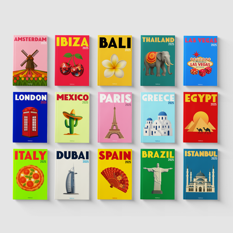 Every trip, a cover. Each cover, a story